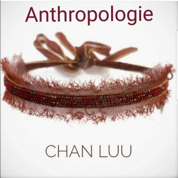 Anthropologie Jewelry - NWOT Chan Luu/Anthropologie vicose chiffon choker